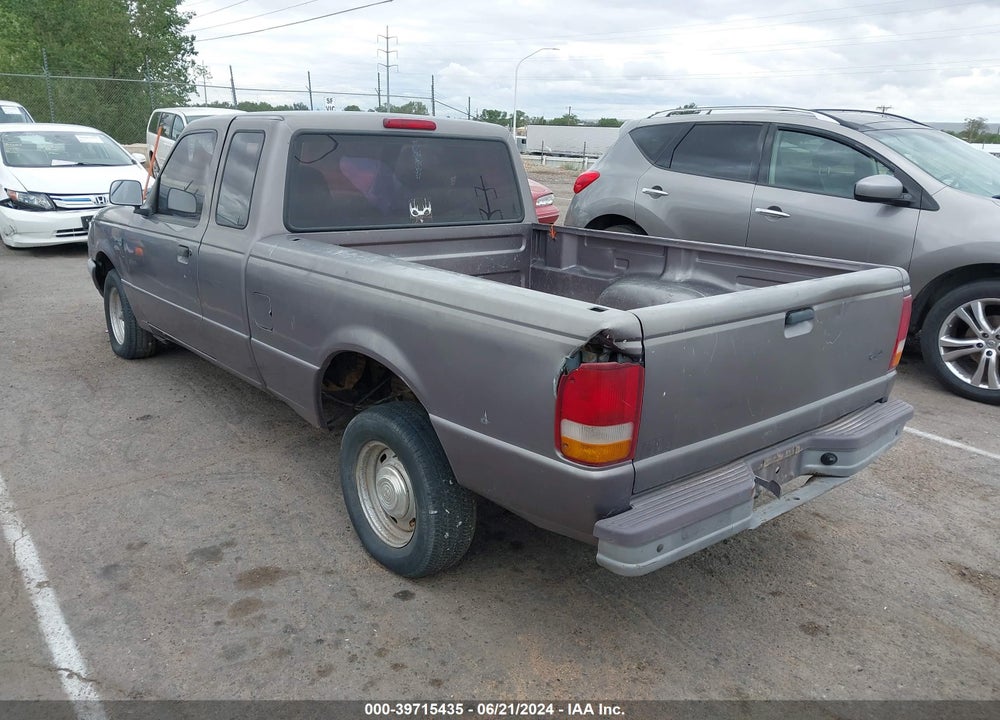 1996 FORD RANGER SUPER CAB VIN: 1FTCR14A4TPB42312