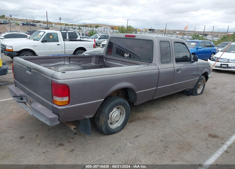 1996 FORD RANGER SUPER CAB VIN: 1FTCR14A4TPB42312