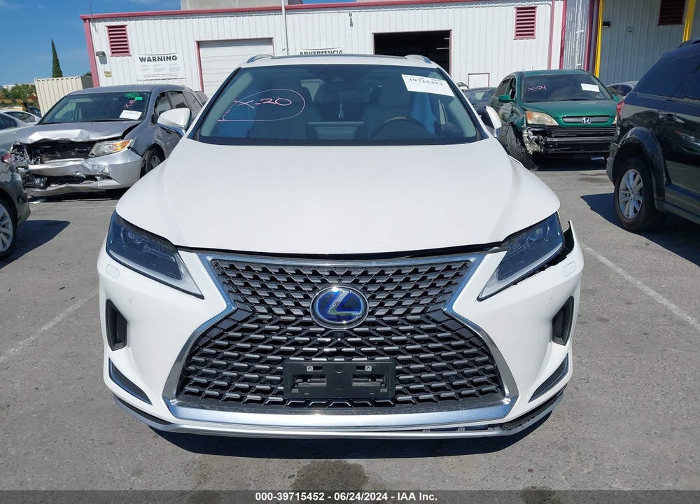 2022 LEXUS RX 450H VIN: 2T2HGMDA6NC086173