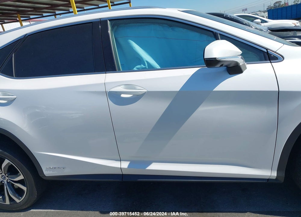 2022 LEXUS RX 450H VIN: 2T2HGMDA6NC086173