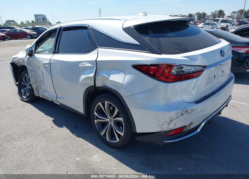 2022 LEXUS RX 450H VIN: 2T2HGMDA6NC086173