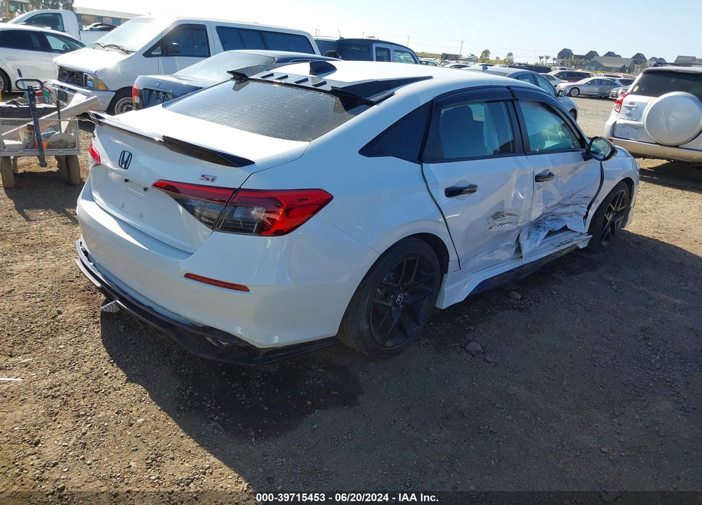 2022 HONDA CIVIC SI SEDAN VIN: 2HGFE1E51NH472721
