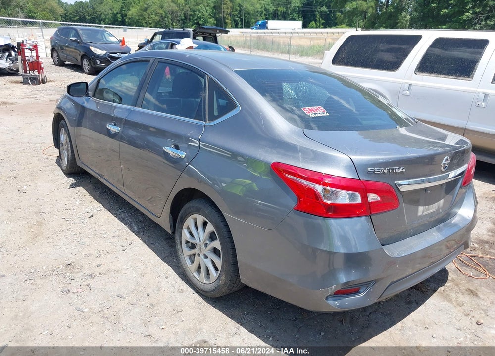 2018 NISSAN SENTRA VIN: 3N1AB7AP7JY249327