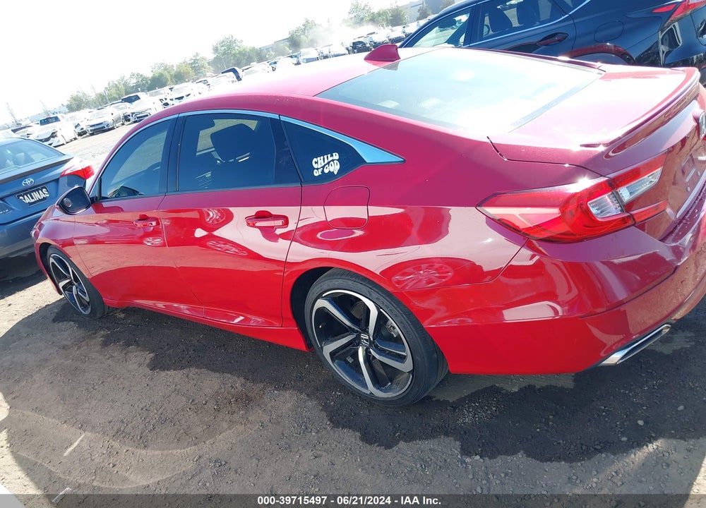 2020 HONDA ACCORD SPORT VIN: 1HGCV1F35LA027216