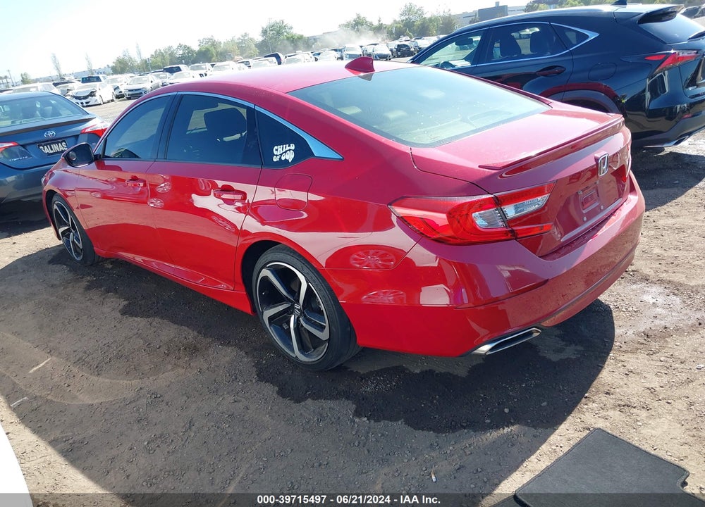 2020 HONDA ACCORD SPORT VIN: 1HGCV1F35LA027216