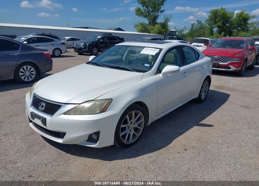 2011 LEXUS IS 250 VIN: JTHBF5C21B5134098