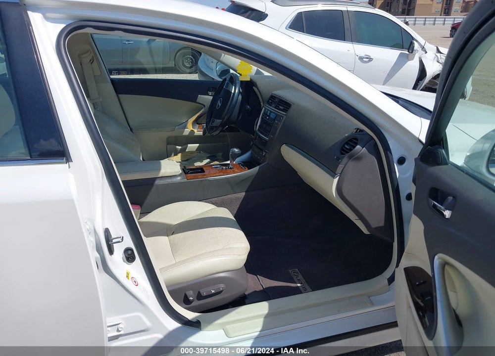 2011 LEXUS IS 250 VIN: JTHBF5C21B5134098