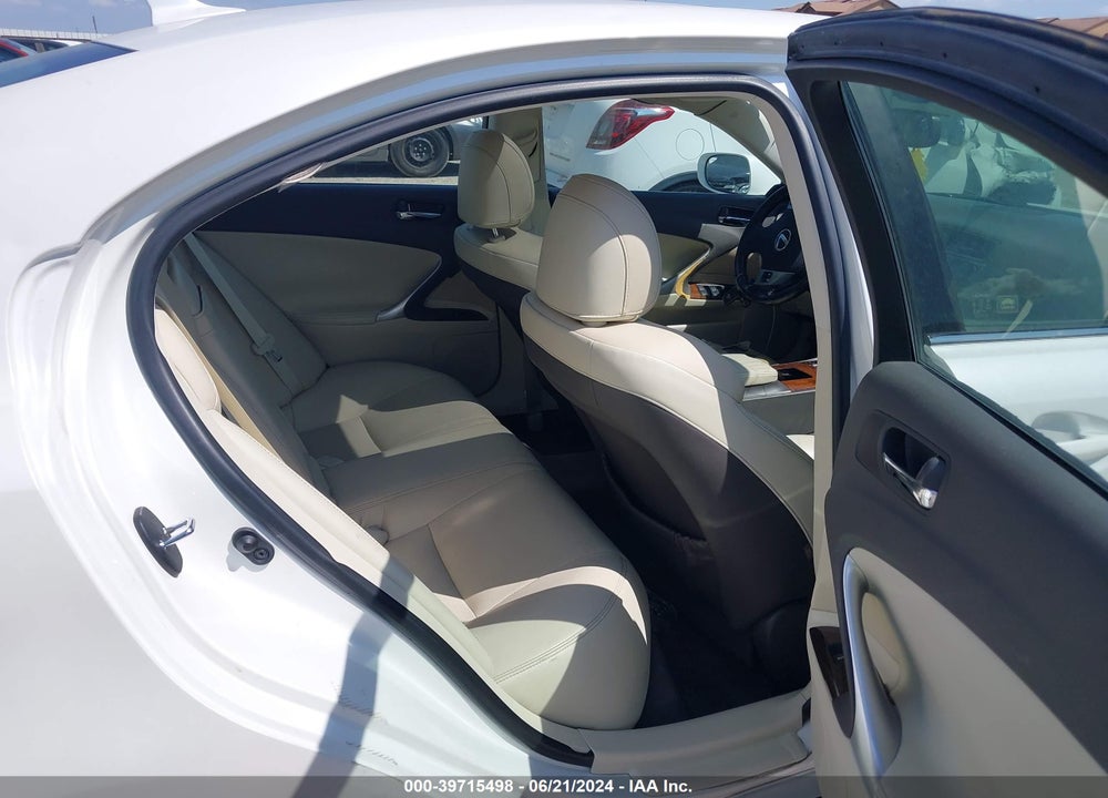 2011 LEXUS IS 250 VIN: JTHBF5C21B5134098