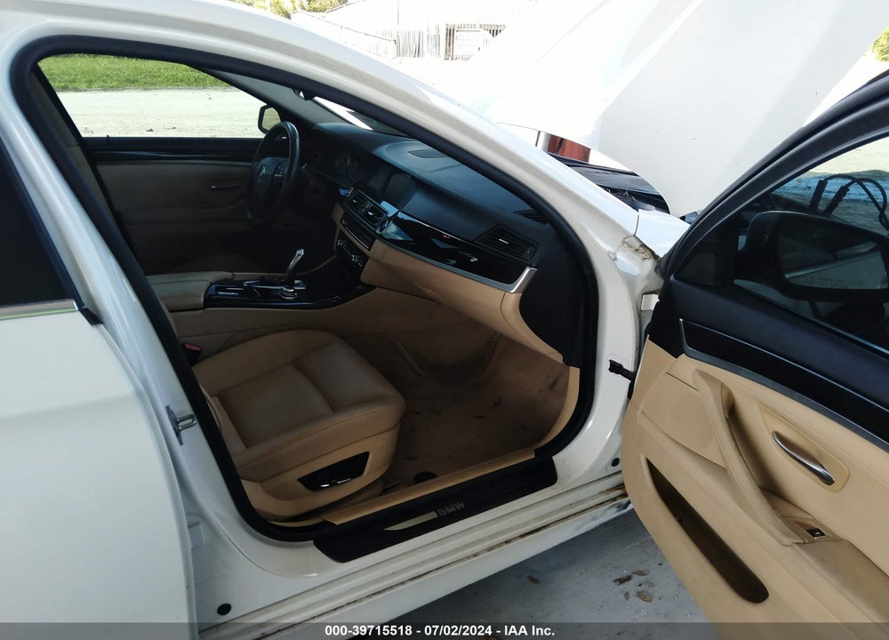 2012 BMW 528I VIN: WBAXG5C51CDX04457