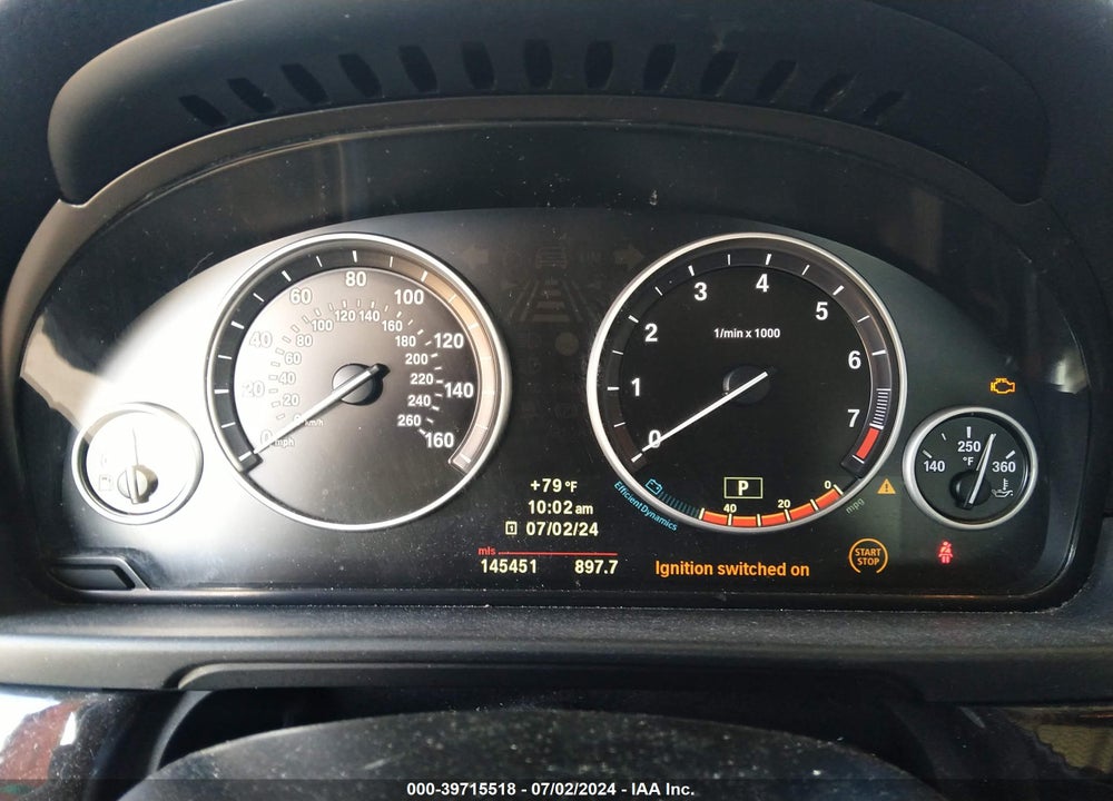 2012 BMW 528I VIN: WBAXG5C51CDX04457
