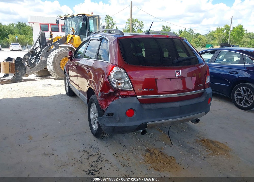 2008 SATURN VUE V6 XE VIN: 3GSDL43N18S523222