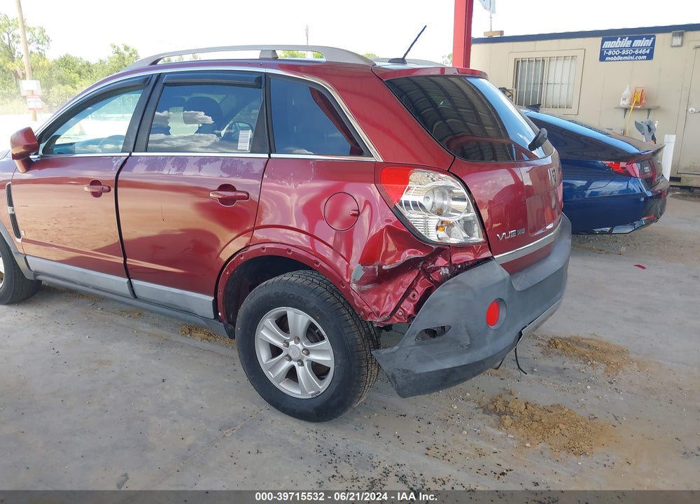 2008 SATURN VUE V6 XE VIN: 3GSDL43N18S523222