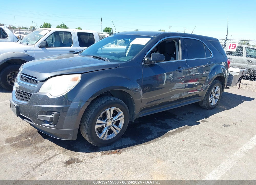 2010 CHEVROLET EQUINOX LS VIN: 2CNALBEW0A6247348