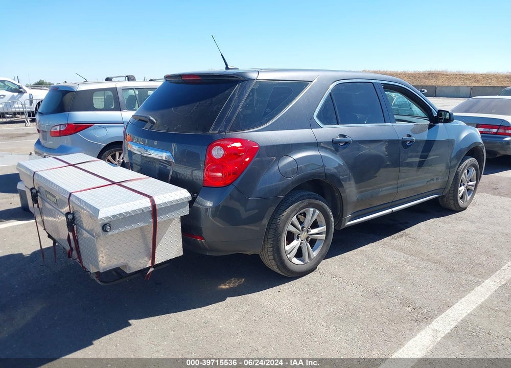 2010 CHEVROLET EQUINOX LS VIN: 2CNALBEW0A6247348