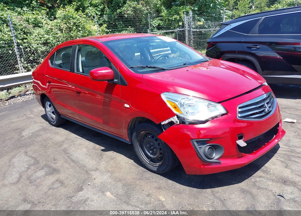 2019 MITSUBISHI MIRAGE G4 ES/RF VIN: ML32F3FJ6KHF11179
