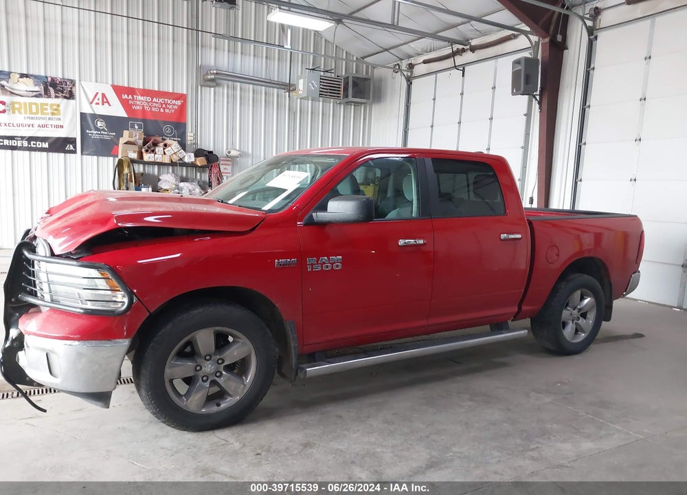 2014 RAM 1500 BIG HORN VIN: 1C6RR7LT3ES218853