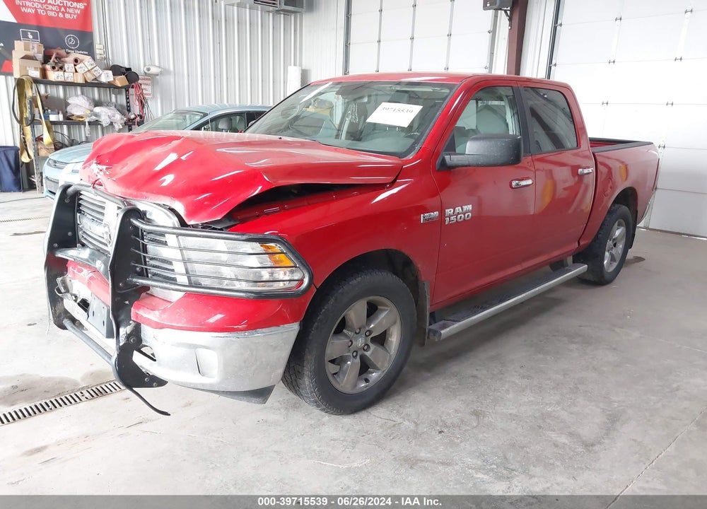 2014 RAM 1500 BIG HORN VIN: 1C6RR7LT3ES218853