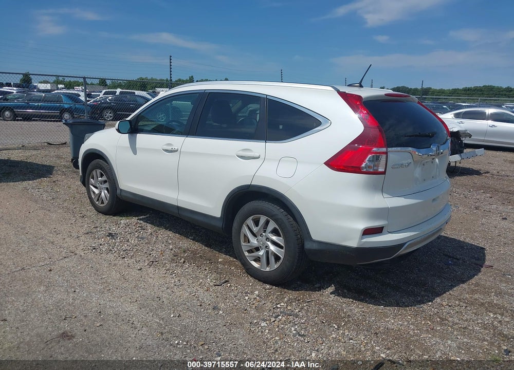 2015 HONDA CR-V EX-L VIN: 5J6RM4H73FL121868
