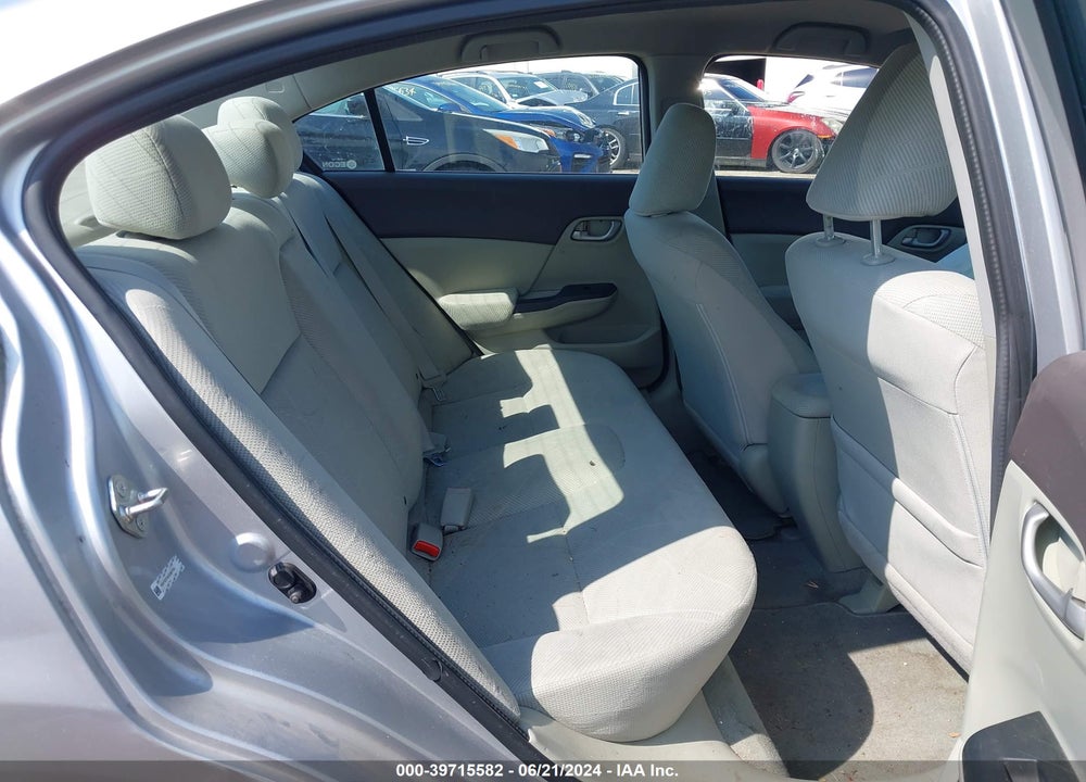 2012 HONDA CIVIC LX VIN: 19XFB2F5XCE087761