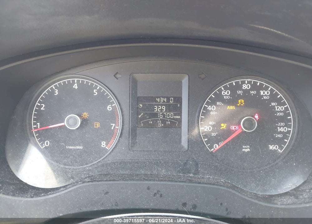 2014 VOLKSWAGEN JETTA 2.0L S VIN: 3VW2K7AJ0EM226740