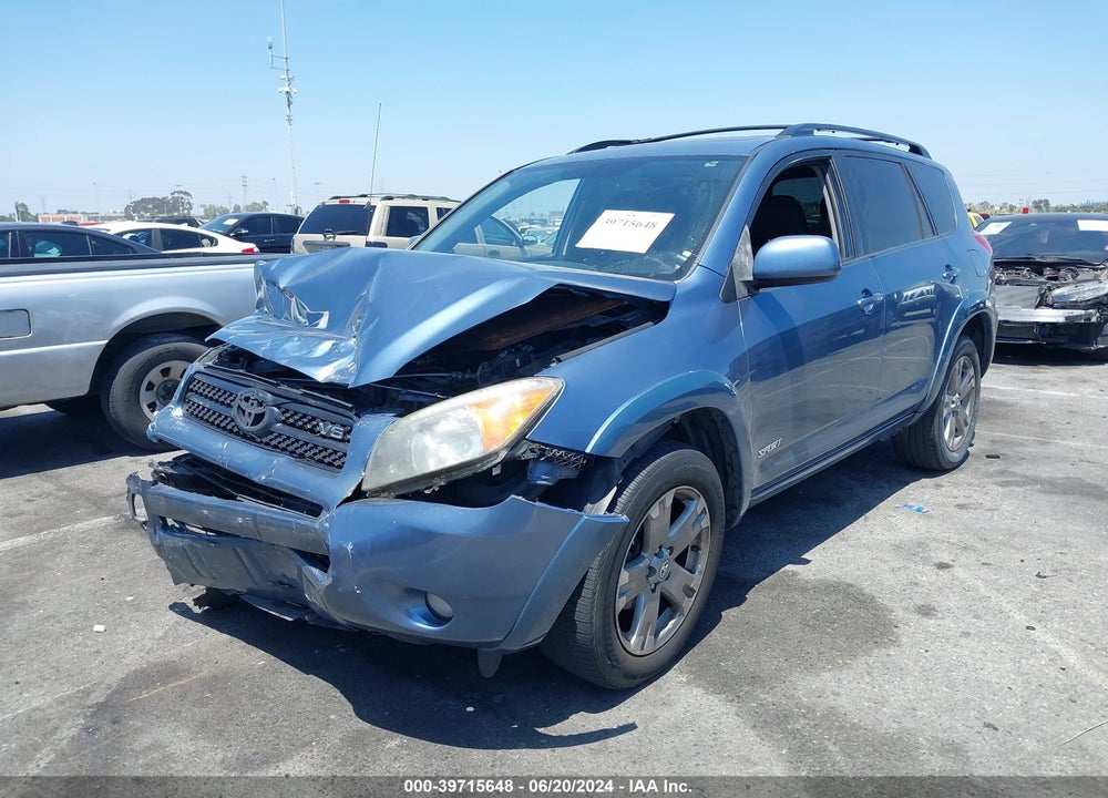 2008 TOYOTA RAV4 SPORT V6 VIN: JTMZK32V086015618