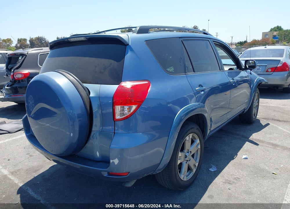2008 TOYOTA RAV4 SPORT V6 VIN: JTMZK32V086015618