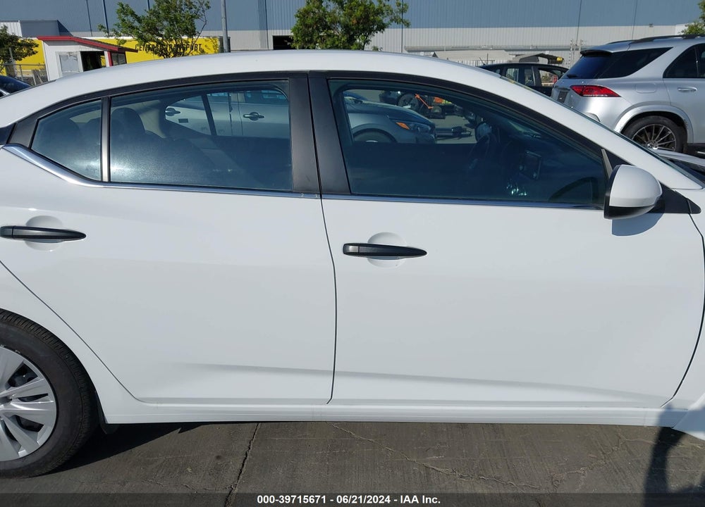 2024 NISSAN SENTRA S XTRONIC CVT VIN: 3N1AB8BV0RY265304