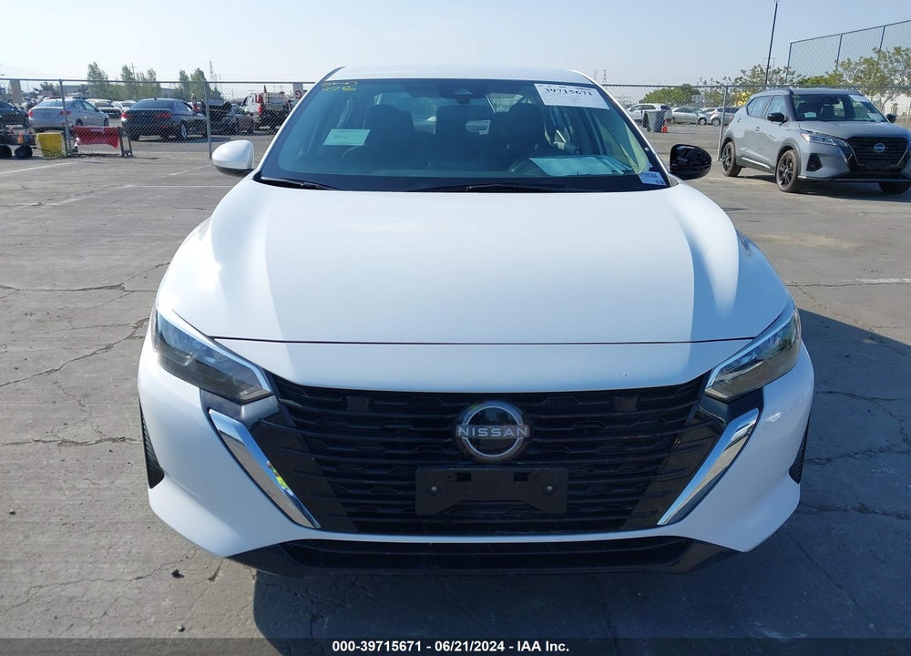 2024 NISSAN SENTRA S XTRONIC CVT VIN: 3N1AB8BV0RY265304