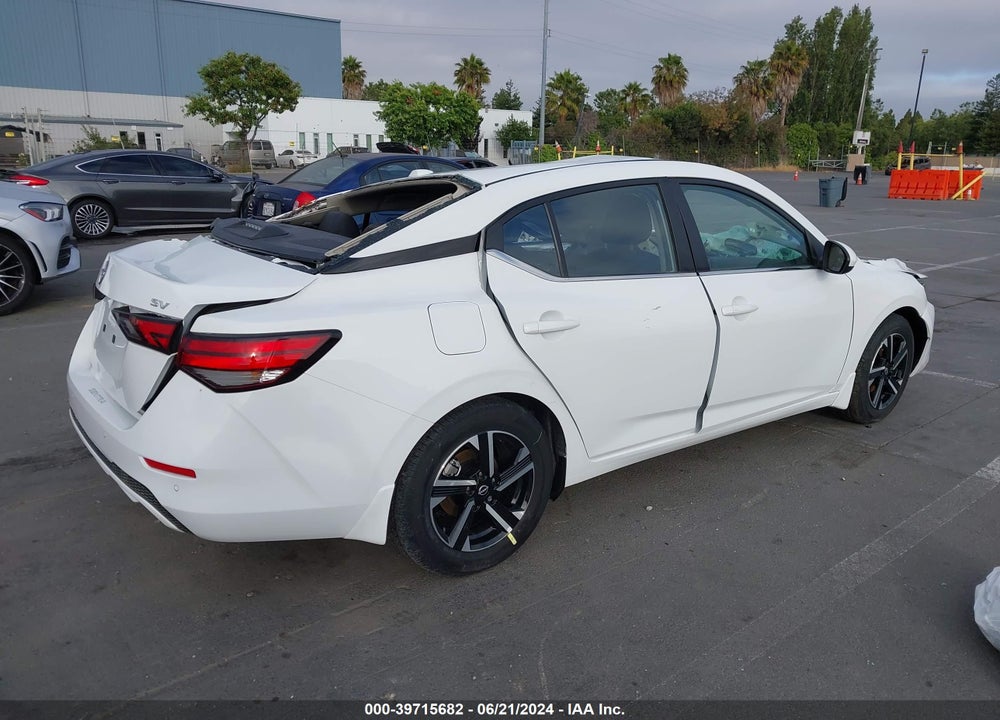 2024 NISSAN SENTRA SV XTRONIC CVT VIN: 3N1AB8CV3RY293970