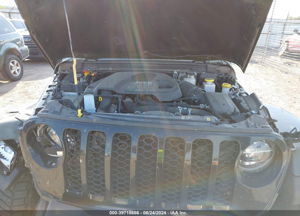 2022 JEEP GLADIATOR WILLYS 4X4 VIN: 1C6JJTAM8NL164405