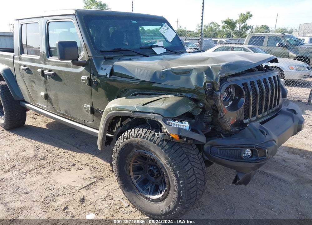 2022 JEEP GLADIATOR WILLYS 4X4 VIN: 1C6JJTAM8NL164405