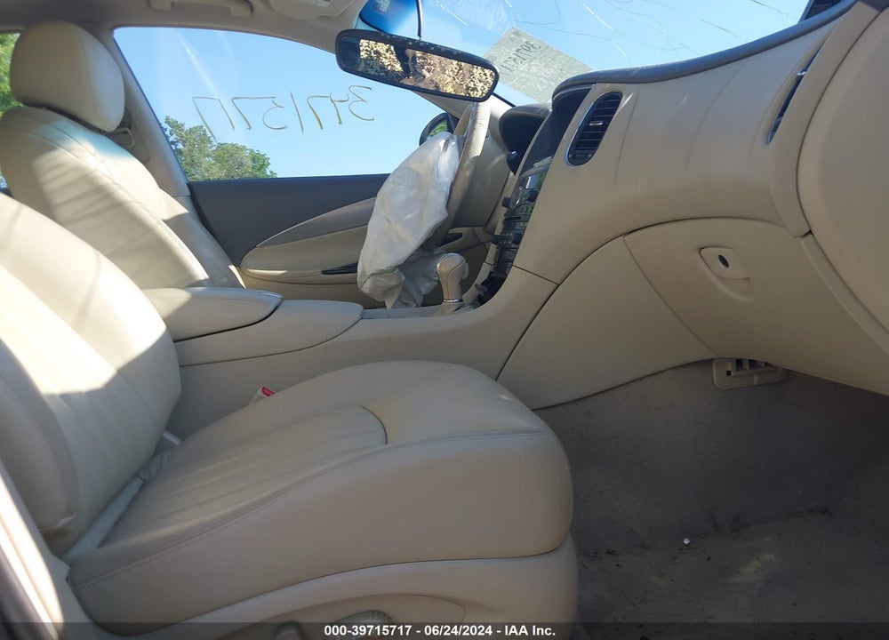 2008 INFINITI EX35 JOURNEY VIN: JNKAJ09F38M350637