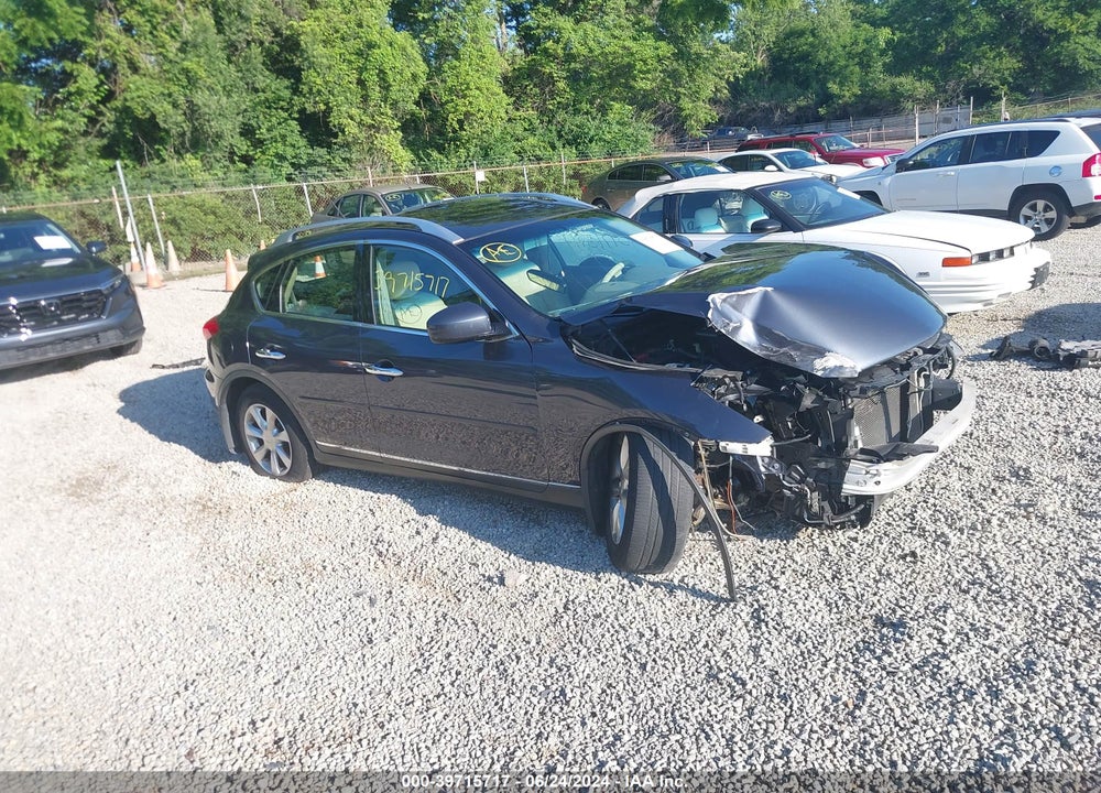 2008 INFINITI EX35 JOURNEY VIN: JNKAJ09F38M350637