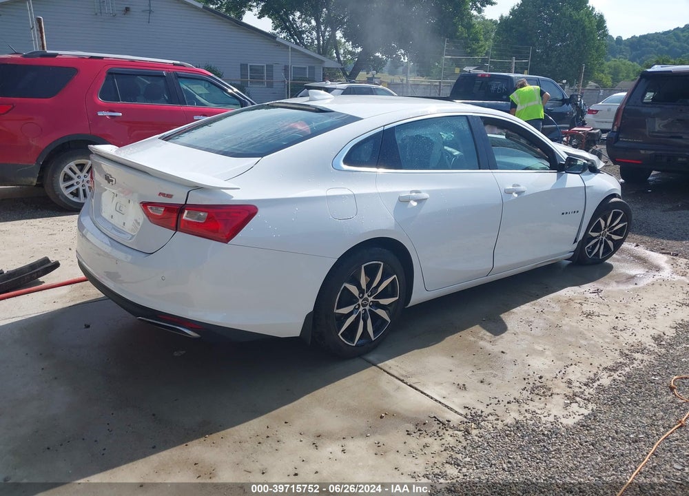 2021 CHEVROLET MALIBU FWD RS VIN: 1G1ZG5ST1MF064244