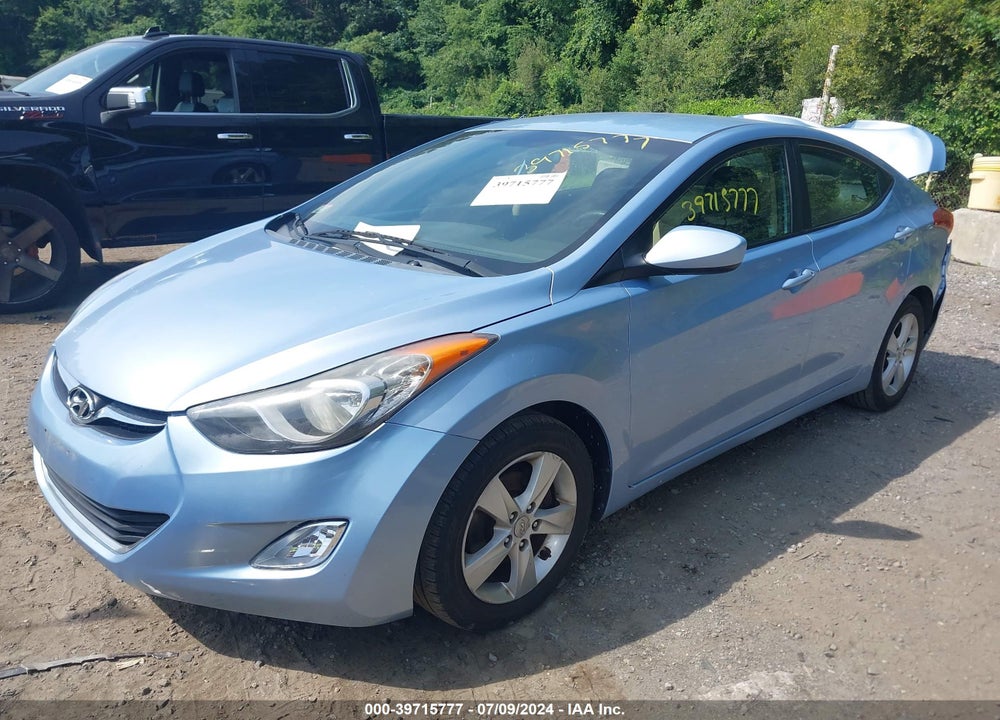 2012 HYUNDAI ELANTRA GLS (ULSAN PLANT) VIN: KMHDH4AE1CU311831
