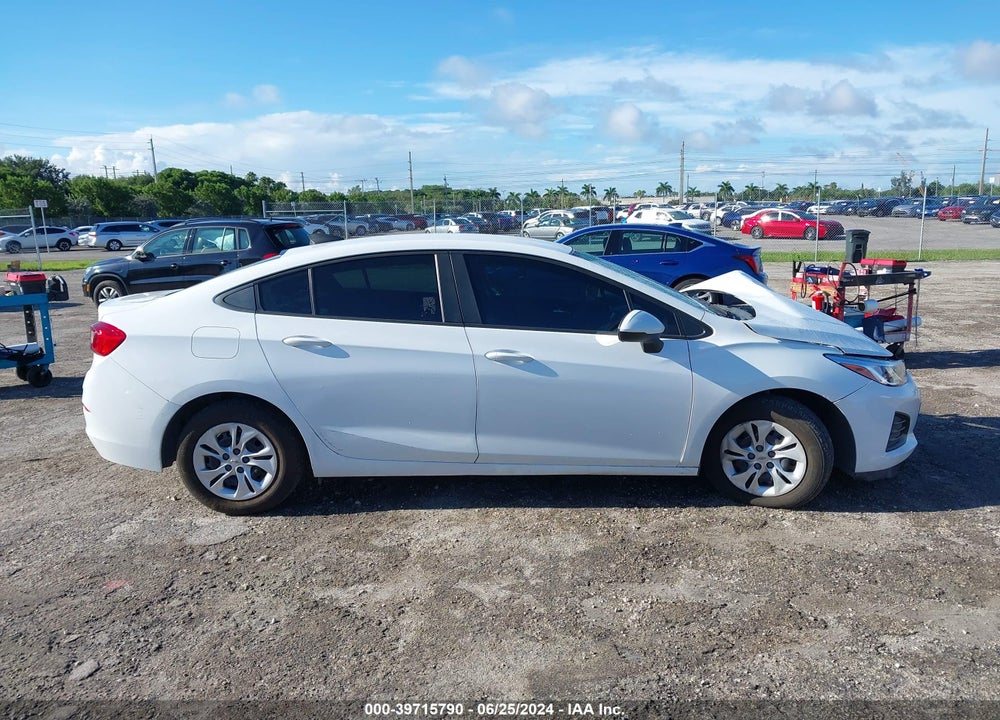 2019 CHEVROLET CRUZE LS VIN: 1G1BC5SM4K7150788