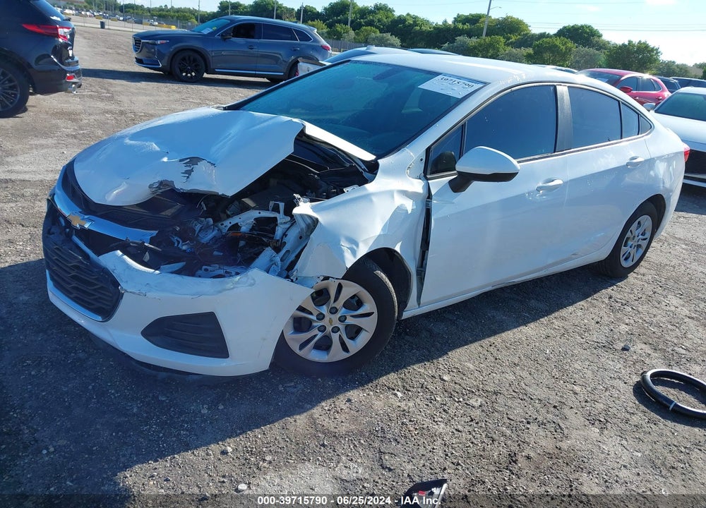 2019 CHEVROLET CRUZE LS VIN: 1G1BC5SM4K7150788