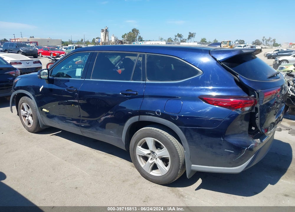 2020 TOYOTA HIGHLANDER LE VIN: 5TDZZRAH5LS003855