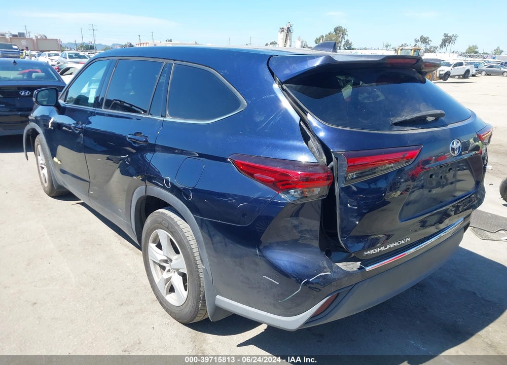 2020 TOYOTA HIGHLANDER LE VIN: 5TDZZRAH5LS003855