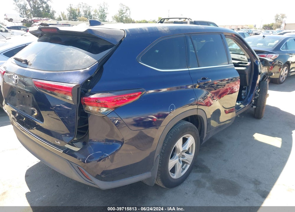 2020 TOYOTA HIGHLANDER LE VIN: 5TDZZRAH5LS003855