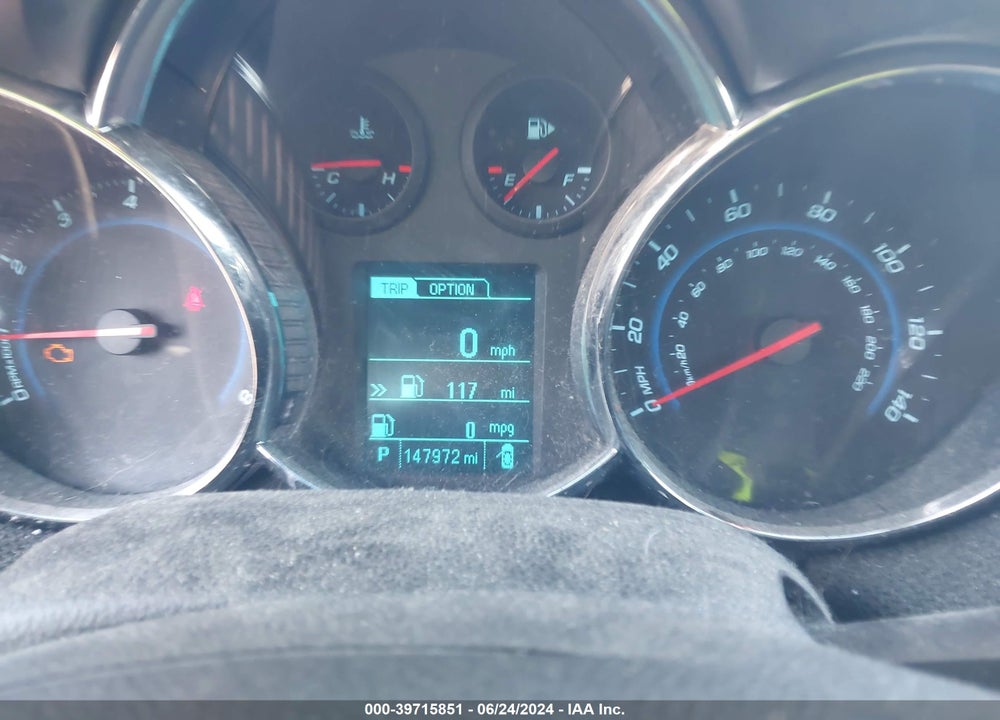 2014 CHEVROLET CRUZE 1LT AUTO VIN: 1G1PC5SB5E7481114