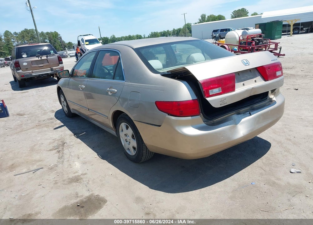 2005 HONDA ACCORD 2.4 LX VIN: 1HGCM56445A059354