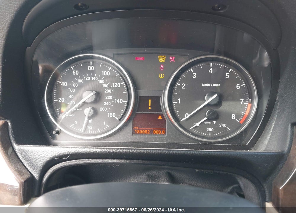 2009 BMW 335I VIN: WBAPM735X9E194696