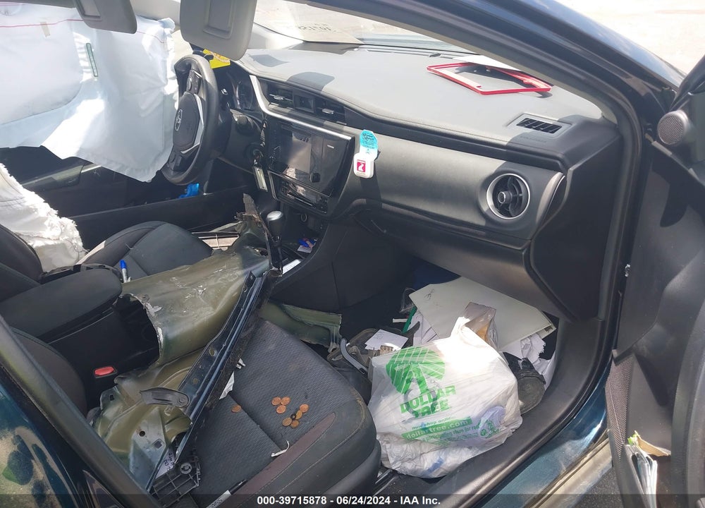 2017 TOYOTA COROLLA LE VIN: 5YFBURHE5HP653393