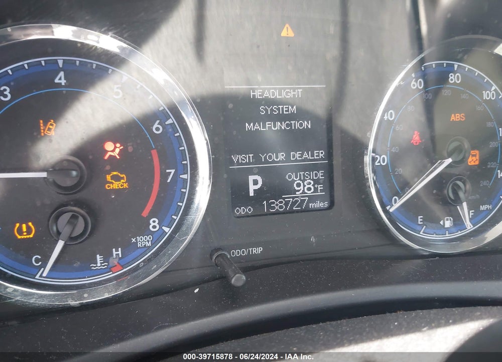 2017 TOYOTA COROLLA LE VIN: 5YFBURHE5HP653393