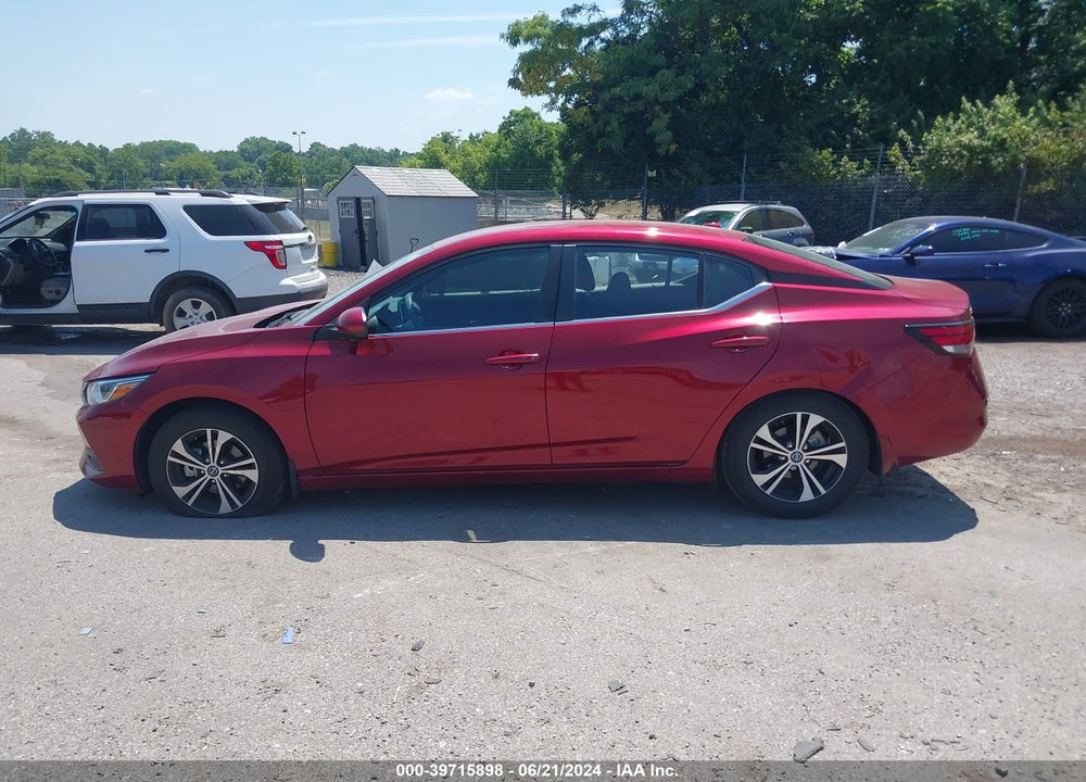 2021 NISSAN SENTRA SV XTRONIC CVT VIN: 3N1AB8CV6MY207186