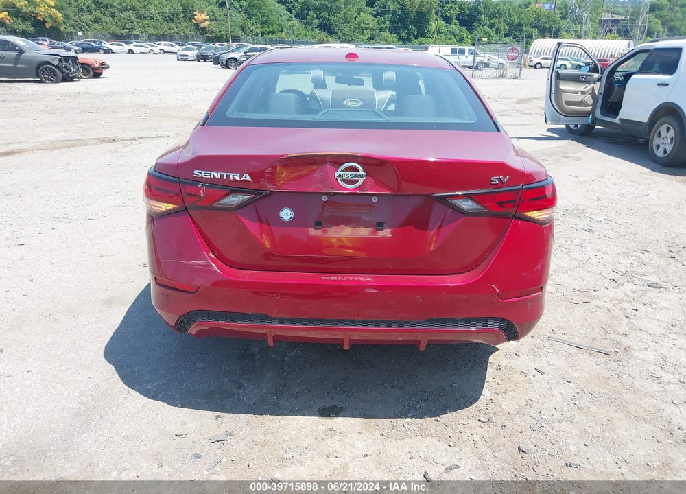 2021 NISSAN SENTRA SV XTRONIC CVT VIN: 3N1AB8CV6MY207186