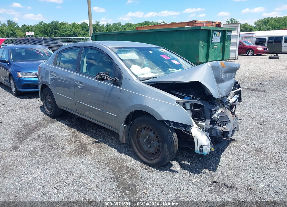 2012 NISSAN SENTRA 2.0 VIN: 3N1AB6AP3CL634412