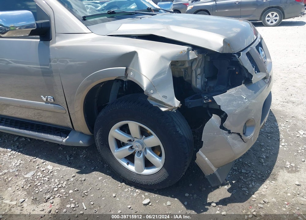 2008 NISSAN ARMADA SE VIN: 5N1AA08D08N601718
