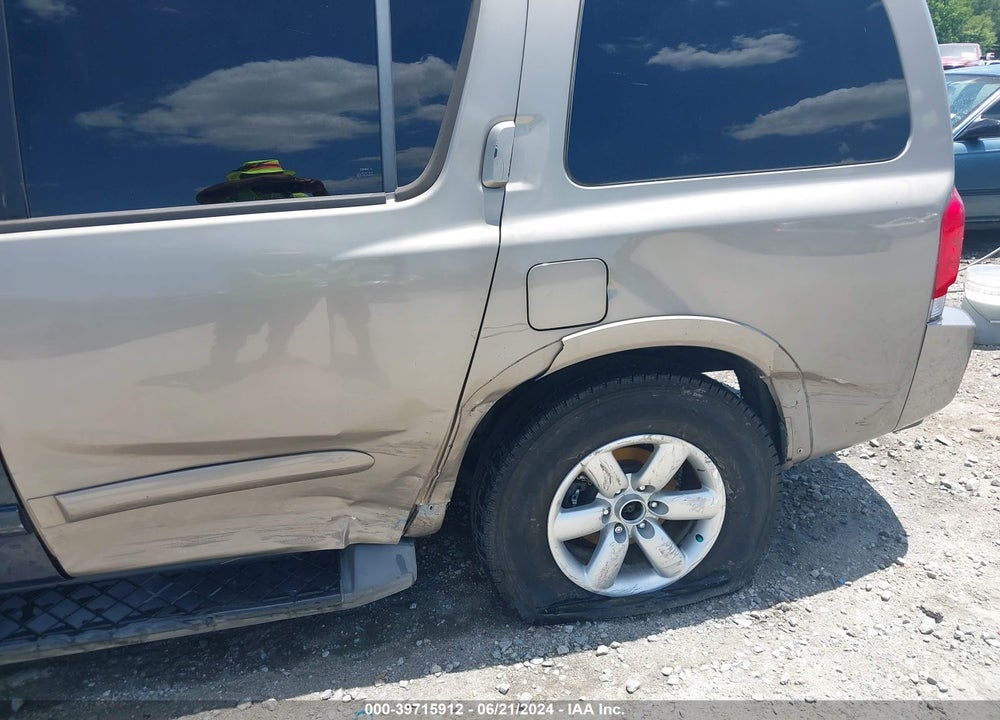 2008 NISSAN ARMADA SE VIN: 5N1AA08D08N601718